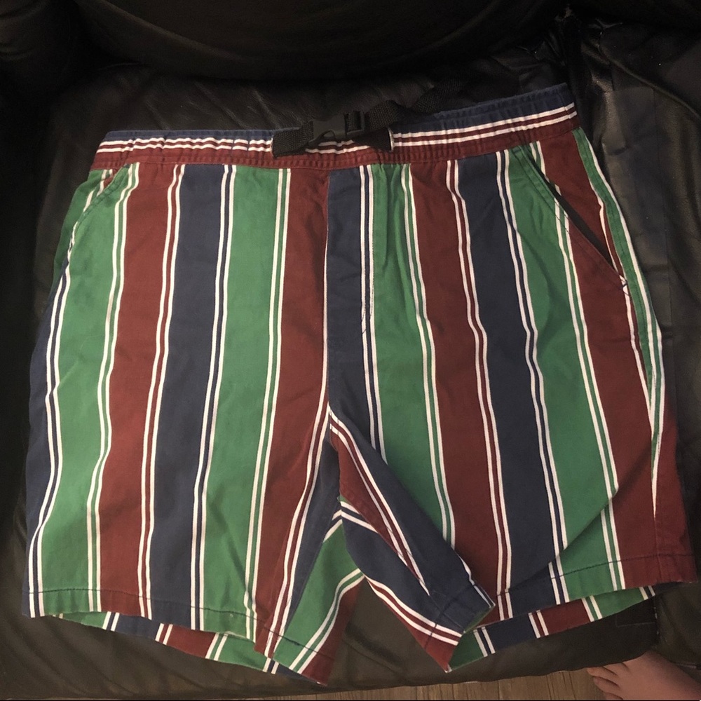 Empyre Buckle Belted Skate Shorts Adjustable